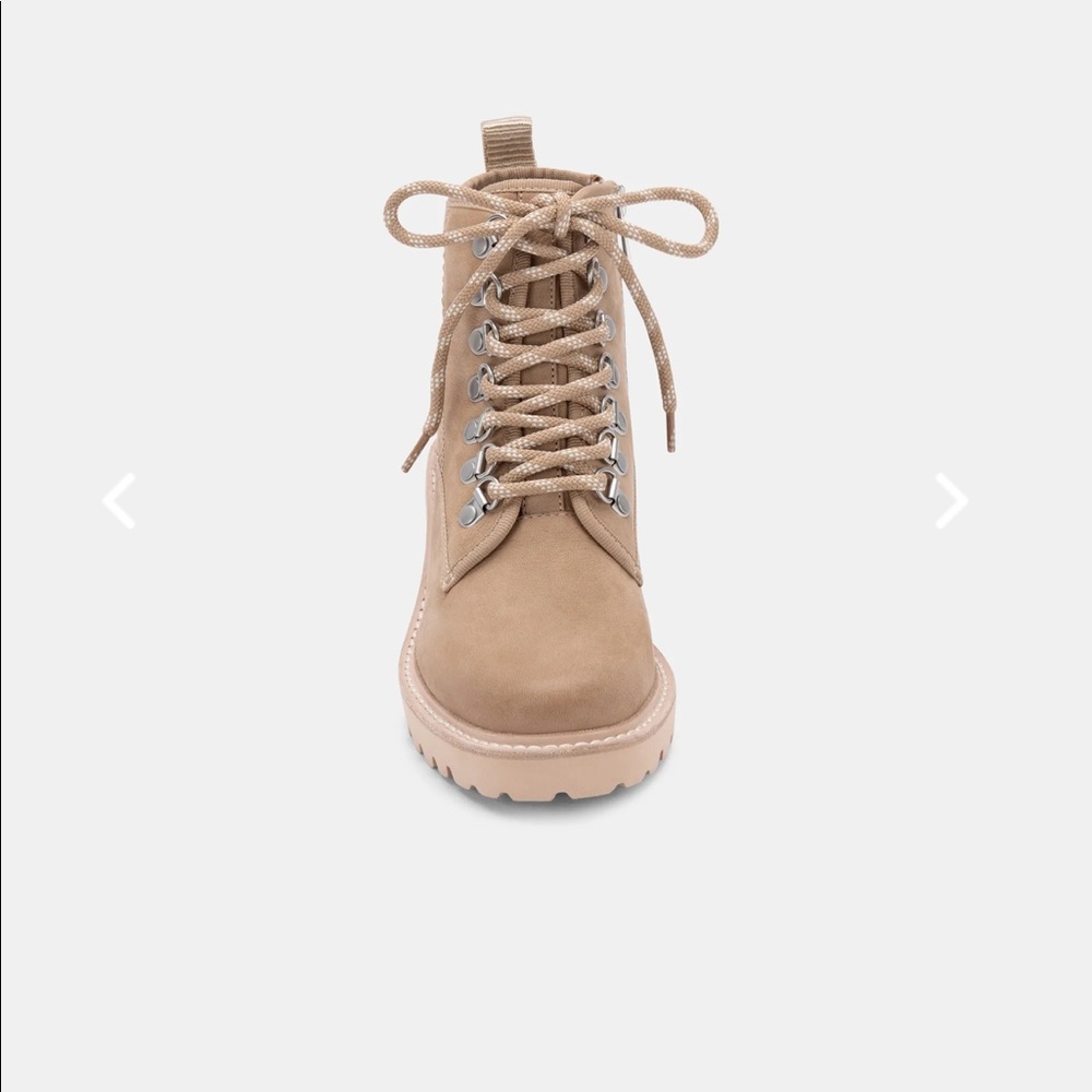 NEW Dolce Vita Huey Hiker Boot - Mushroom Nubuck 7.5 - Picture 8 of 9